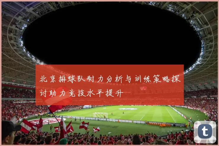 北京排球队耐力分析与训练策略探讨助力竞技水平提升